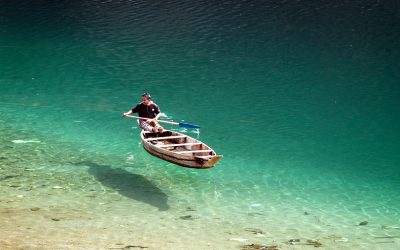 Dawki:Boat ride on the crystal waters of Umngot river